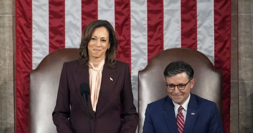 Kongres AS Sahkan Kemenangan Pemilu Donald Trump dengan Kamala Harris Memimpin Sidang
