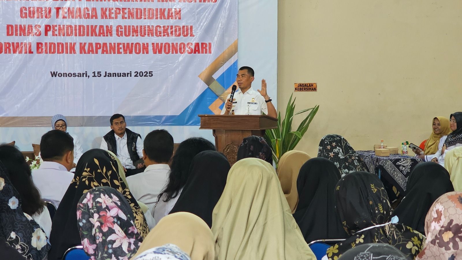 Kunjungan Bupati Gunungkidul ke Sekolah, Beri Pesan Ini ke Para Guru