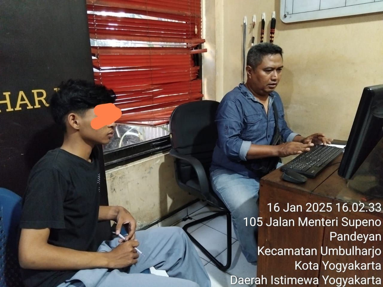 Tertangkap Basah Lakukan Tawuran, Satu Pelajar SMK Yogya diamankan Polisi