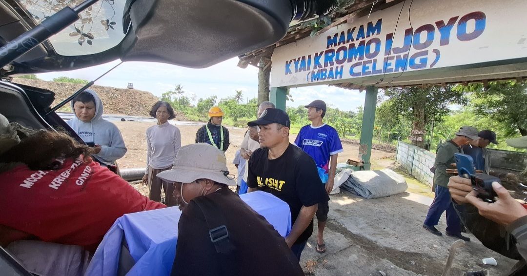  Terdampak Tol Yogya-Solo, Makam Keramat Kiai Kromo Ijoyo Hari Ini dibongkar: Treatmentnya disiram Air Zam-Zam