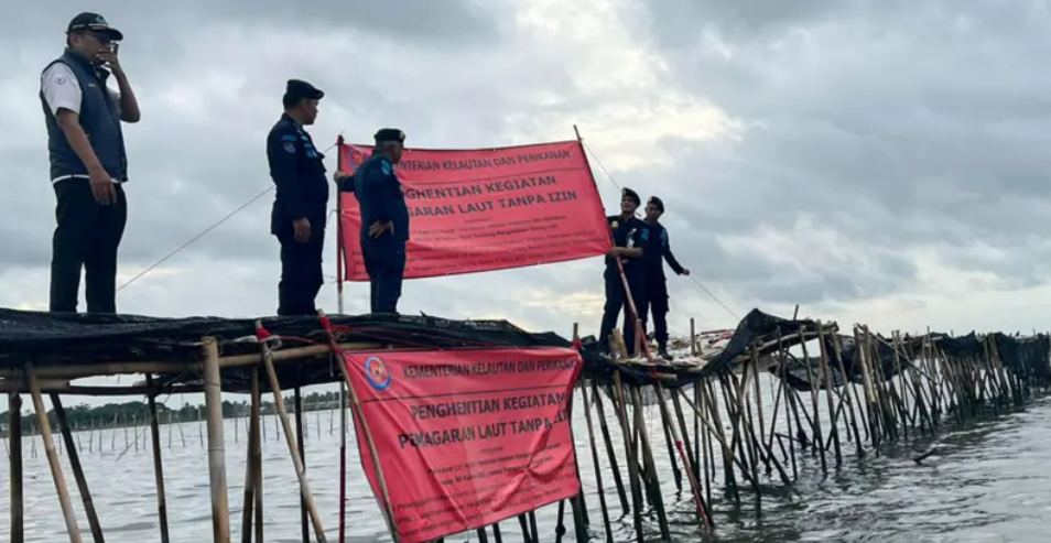 Babak Baru Kasus Pagar Laut di Tangerang, Bareskrim Temukan Unsur Pidana