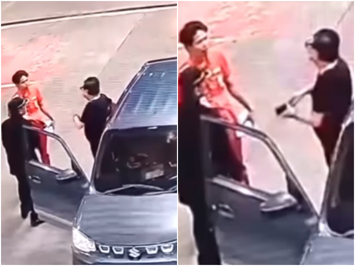 Viral Petugas SPBU di Rest Area Cibubur Ditodong Pistol