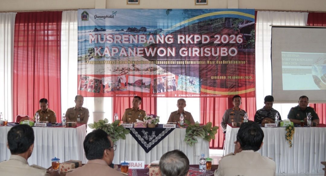 RKPD 2026 Gunungkidul Akan Fokuskan Sumber Daya Manusia