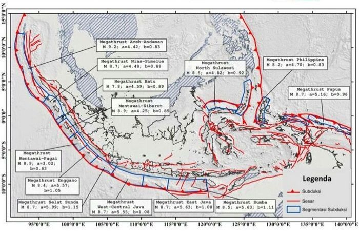 Tsunami 1,8 Meter Ancam Jakarta Akibat Segmen Megathrust, Begini Kata BRIN-BMKG