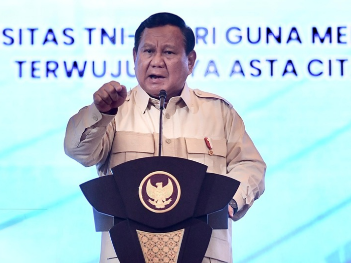 Prabowo Subianto Ingin Bangun Penjara di Pulau Terpencil untuk Koruptor: Kalau Keluar Ketemu Sama Hiu!