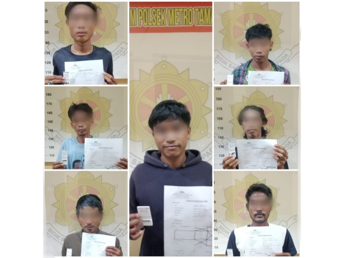 7 'Pak Ogah' Sering Minta Paksa Uang di Jakbar, Dicek Urine Ternyata Konsumsi Narkoba
