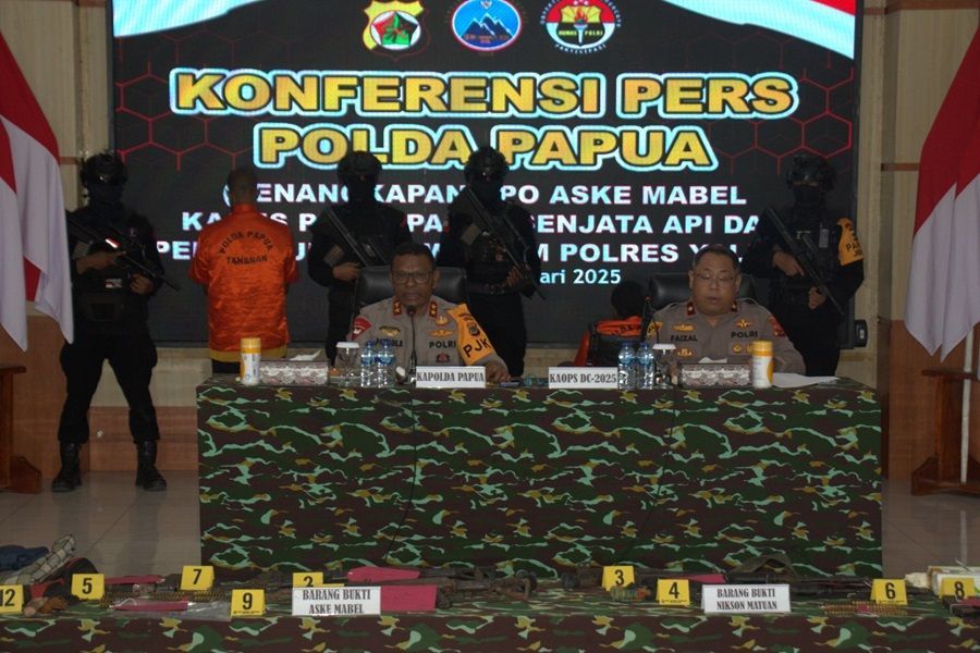 Pembelot Polri Bernama Aske Mabel yang Jadi Pimpinan KKB Yalimo, Berhasil Ditangkap!