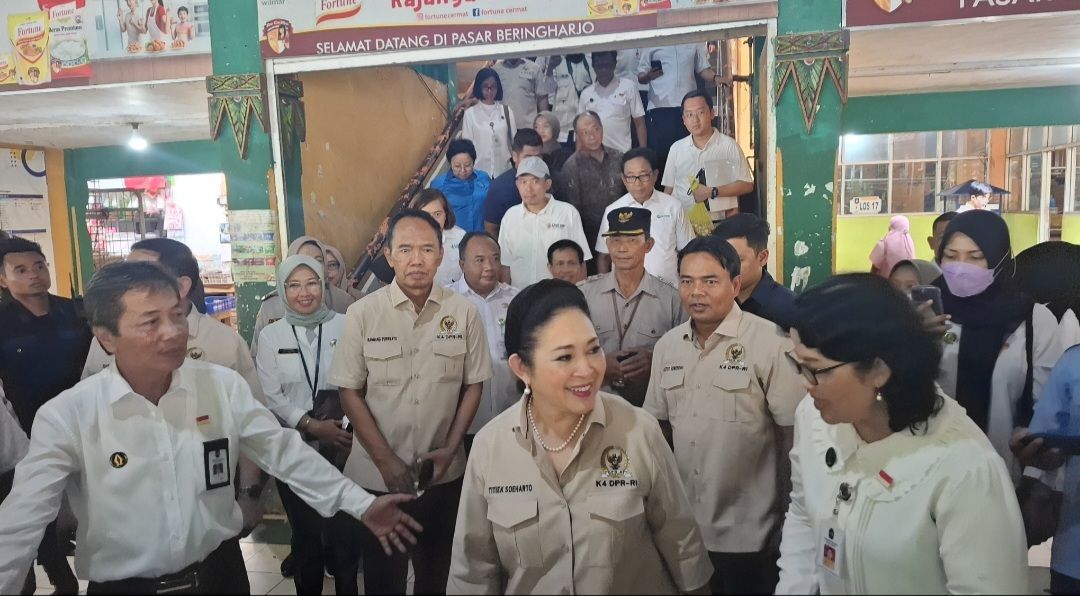Jelang Ramadan 2025, Titiek Soeharto Blusukan Ke Pasar Beringharjo, Ini Hasilnya