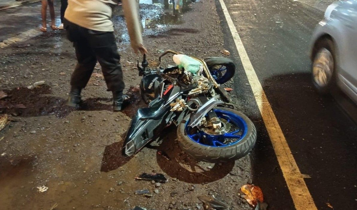 Laga Kambing Pikap Vs Motor CBR, Sepasang Kekasih Meninggal Dunia