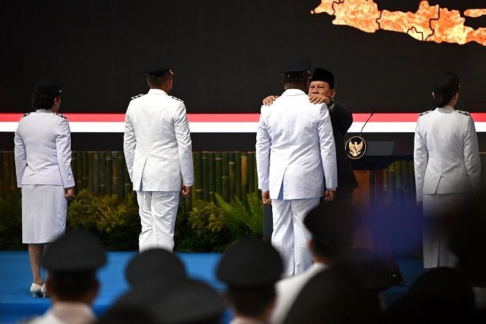 Sah! 961 Kepala Daerah Resmi Dilantik di Istana Kepresidenan