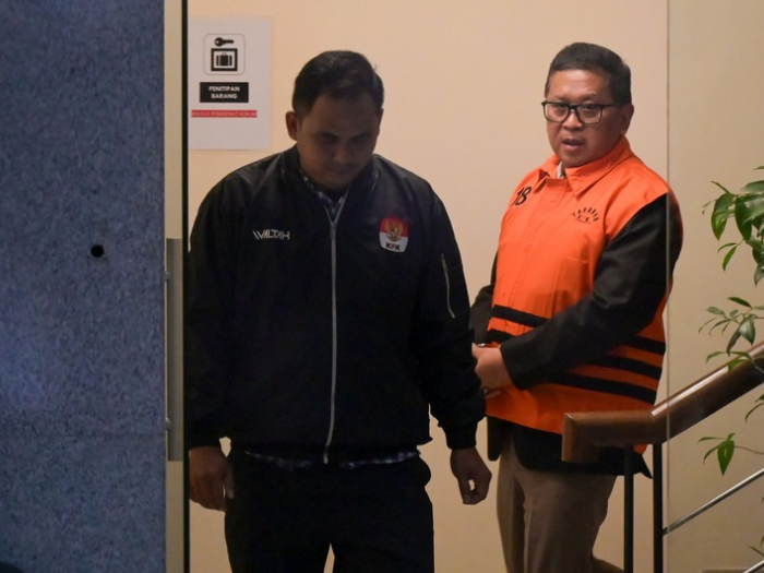KPK Tahan Hasto Bagian dari Proses Hukum Bukan Politisasi