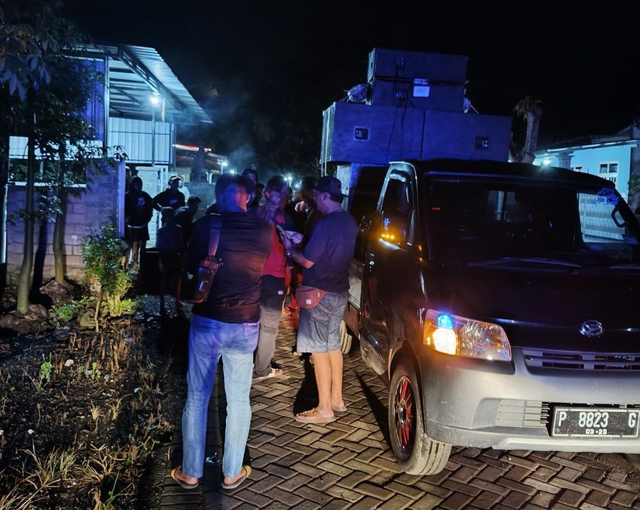 Viral Video Konvoi 2 Mobil Pikap Angkut Sound Horeg Digerebek Polisi Jelang Sahur