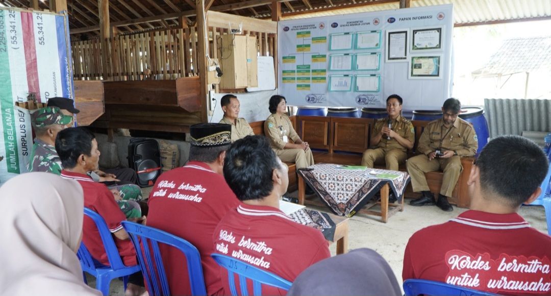 Kunjungi Kelompok Peternak Kambing Senung Makmur Lestari, Ini Pesan Wakil Bupati Gunungkidul