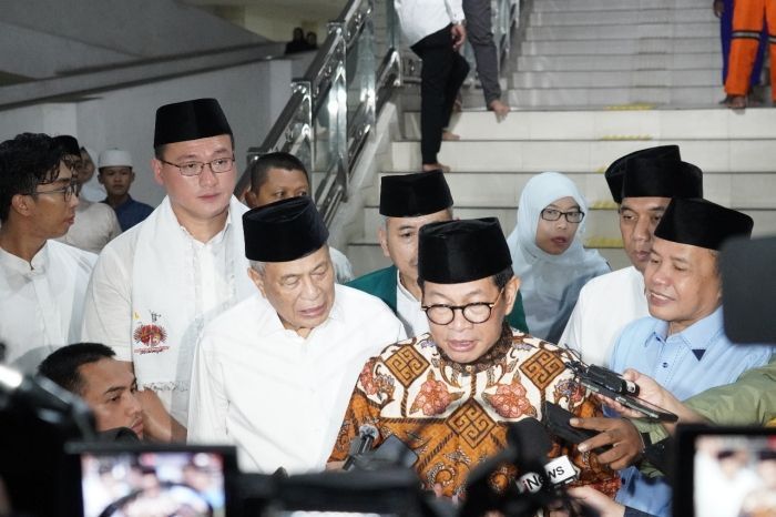 Didatangi Gubernur Jakarta, Masjid Raya KH Hasyim Asy'ari Jakarta Bakal Diperbaiki
