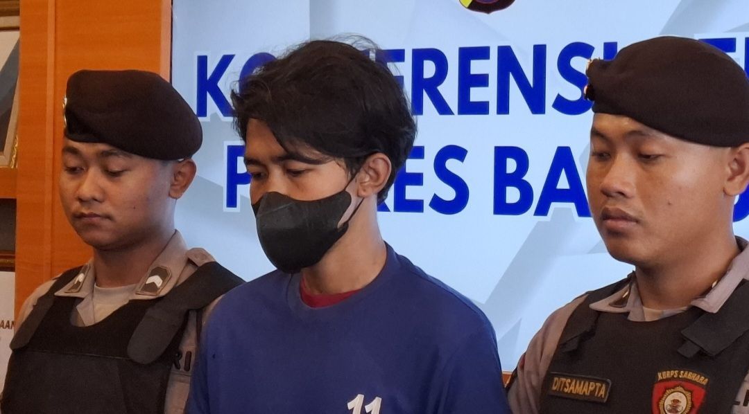 Sembari Terisak Tangis, Tersangka Pembunuh dan Simpan Mayat Kekasih di Bantul Minta Maaf