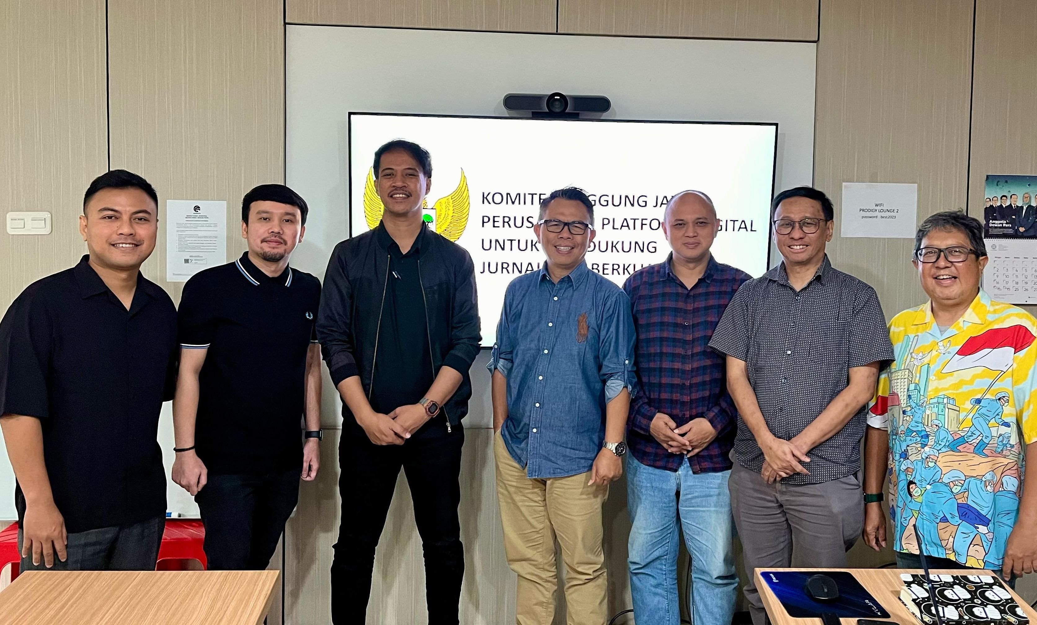 INDOZONE Jalin Audiensi dengan KTP2JB untuk Dukung Jurnalisme Berkualitas