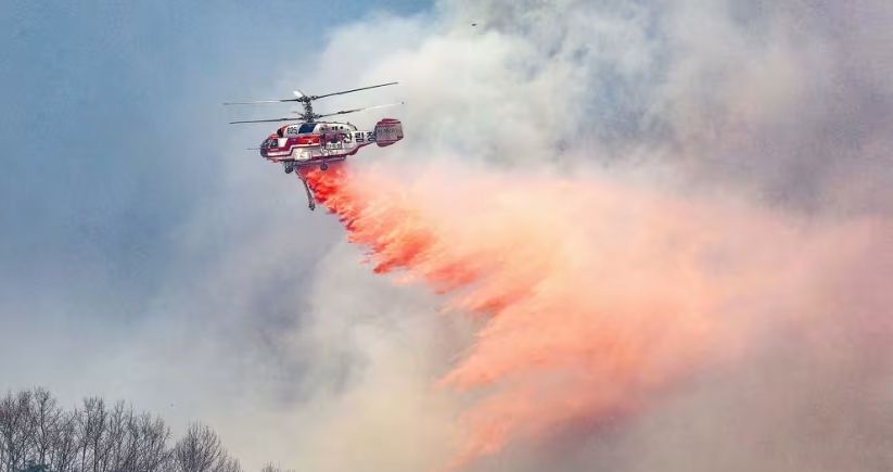 Helikopter Pemadam Kebakaran Korea Selatan Jatuh, Pilot Tewas