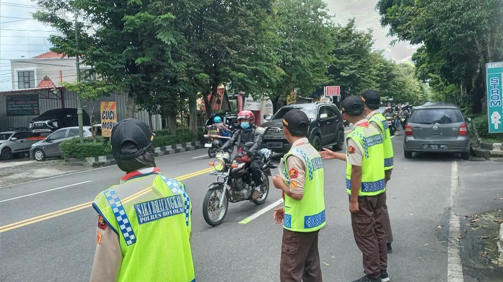 Bantu Kelancaran Arus Lalu Lintas Mudik 2025, Ratusan Anggota Pramuka Boyolali Diterjunkan