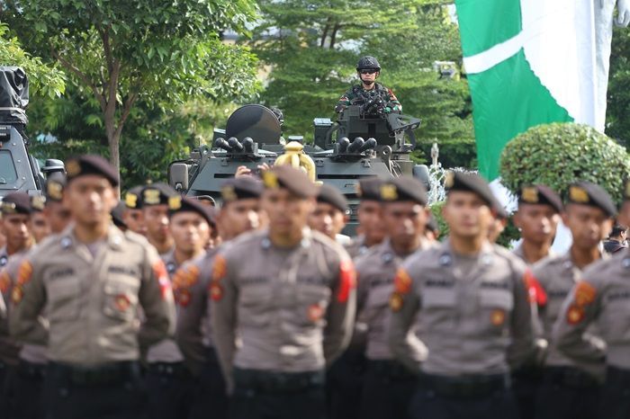 Sebanyak 2.500 Personel Gabungan Diterjunkan Amankan Malam Takbiran di Jadetabek