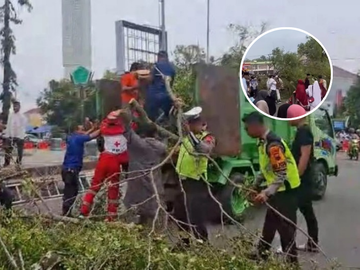 Dua Jemaah Meninggal Tertimpa Pohon saat Shalat Id di Pemalang