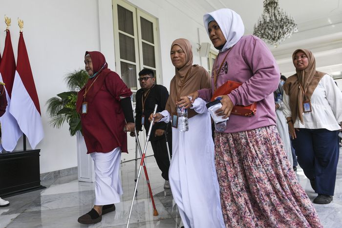 Ikuti Gelar Griya, Masyarakat Senang Halalbihalal dan Lebaran di Istana