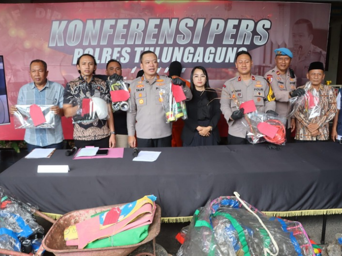 Ini Peran 7 Pelaku dalam Pembuatan Balon Udara Berisi Petasan yang Meledak di Tulungagung 