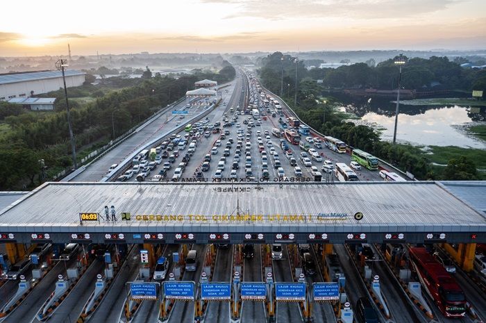 Korlantas Polri Update Arus Balik Lebaran 2025: Kendaraan Masuk Jakarta Capai 70 Persen