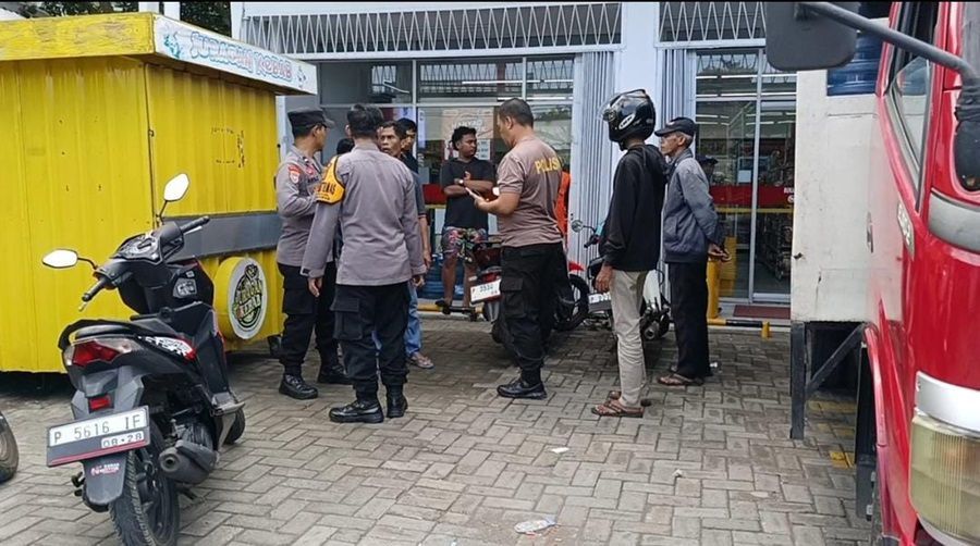 Karyawan Minimarket Dibacok saat Berusaha Selamatkan Motornya dari Aksi Pencurian