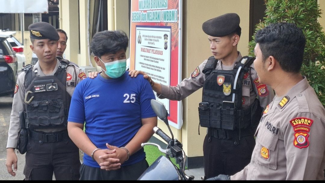 Polres Bantul Ringkus Pemuda Pelaku Pembacokan Kepada Dua Siswa SMA