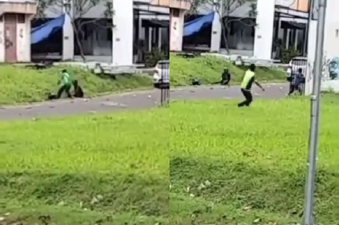 Aksi Viral 2 Curanmor Gasak Ninja di Kosan Tangerang, Sempat Lepas Tembakan 5 Kali