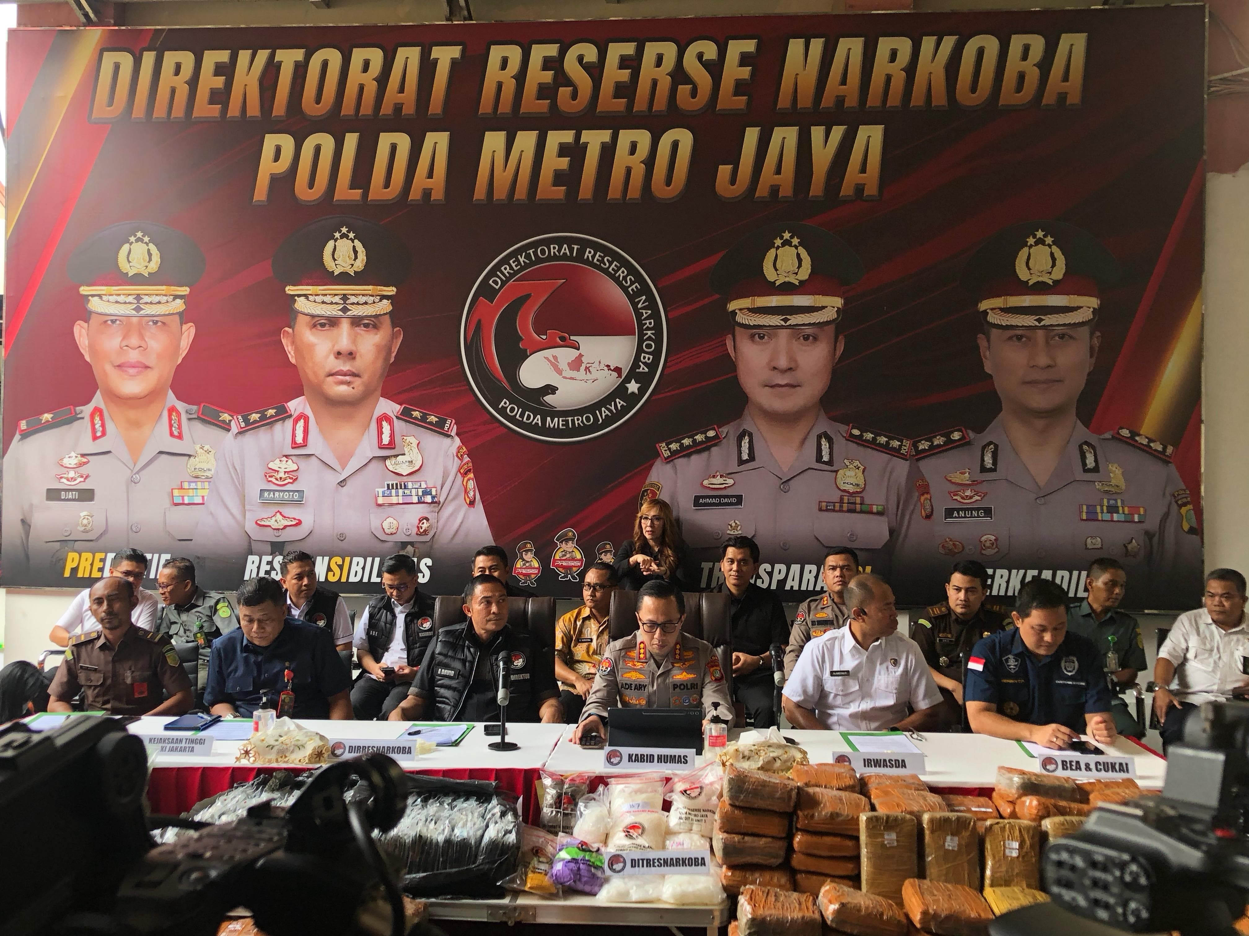 Tangkap 2.038 Pelaku Narkoba dalam 3 Bulan, Polda Metro Sebut Muaranya ke Fredy Pratama