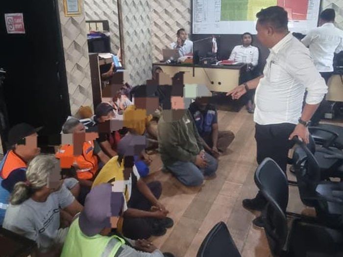 Operasi Polda Banten, Puluhan Preman Digulung Polisi di Kota Serang