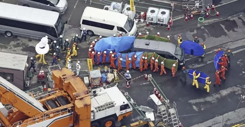 Jenazah Sopir Truk yang Tertelan Lubang di Jepang Ditemukan Setelah Tiga Bulan