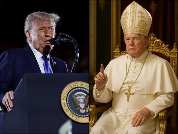 Trump Picu Kontroversi usai Unggah Foto AI Dirinya sebagai Paus