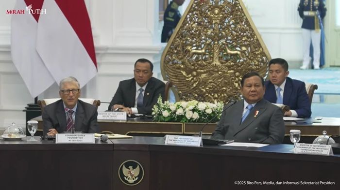 Temui Presiden Prabowo Subianto di Indonesia, Bill Gates Disebut Berikan Dana Hibah Rp2,6 Triliun untuk Program MBG