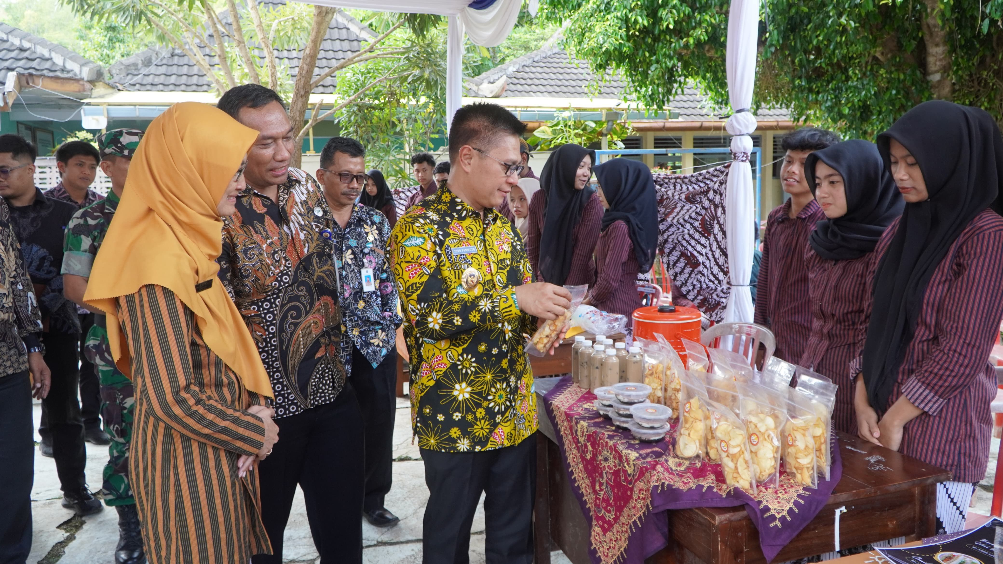 Pesan Wabup Joko Hadiri Puncak HUT ke-35 SMA Negeri 1 Rongkop Gunungkidul