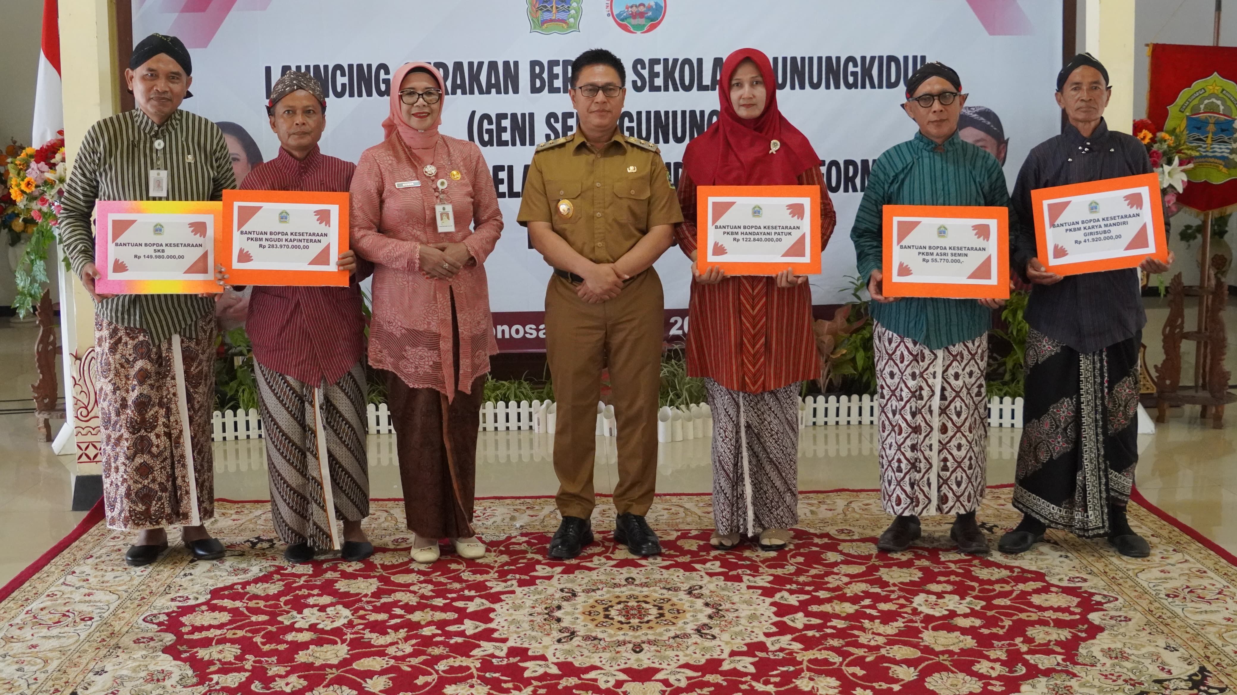 Wabup Gunungkidul Resmikan Gerakan 'Geni Seko Gunung', Apa Itu?