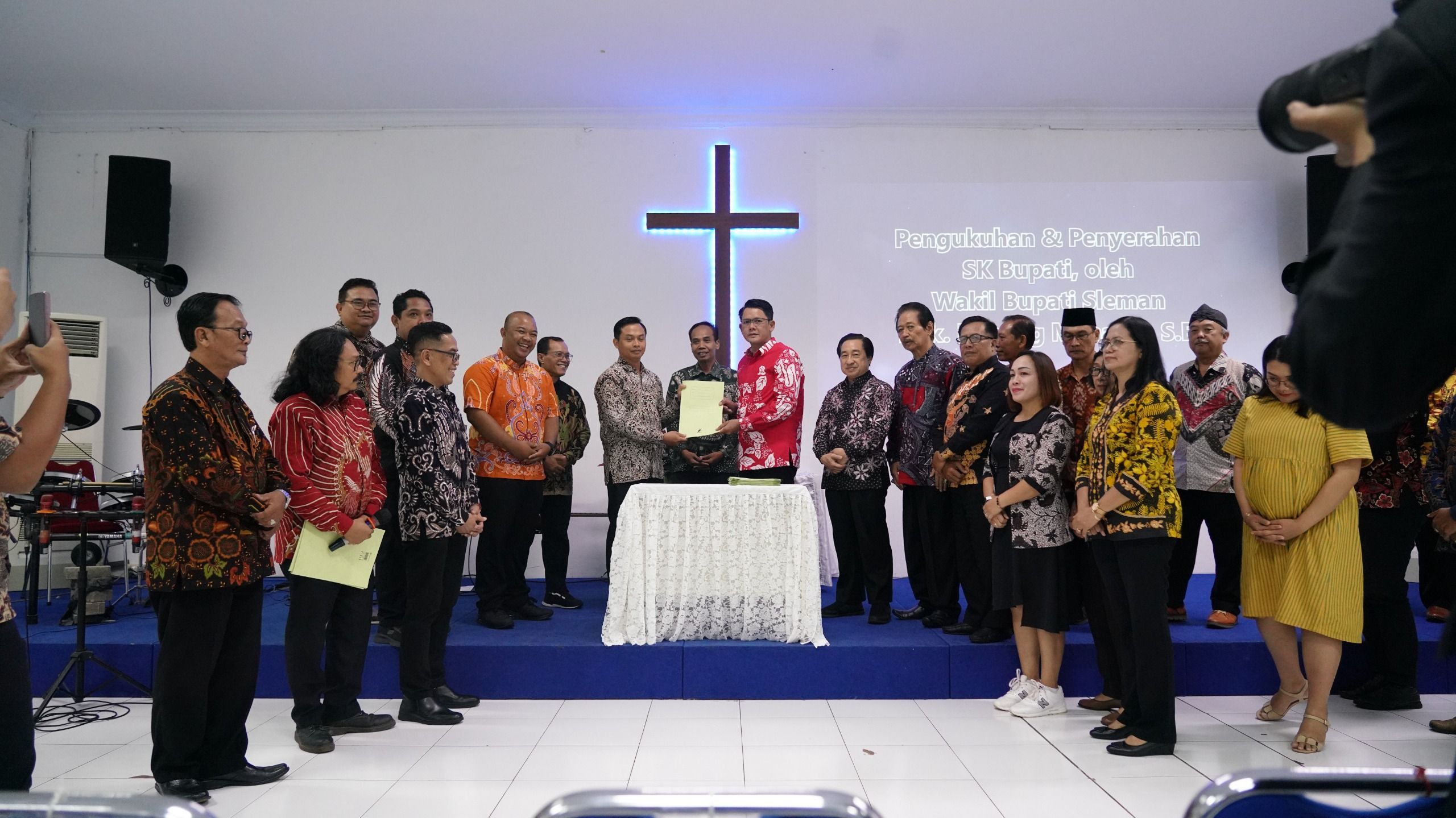 Wabup Sleman Lantik Pengurus BKSGK Kabupaten Sleman Periode 2025-2030
