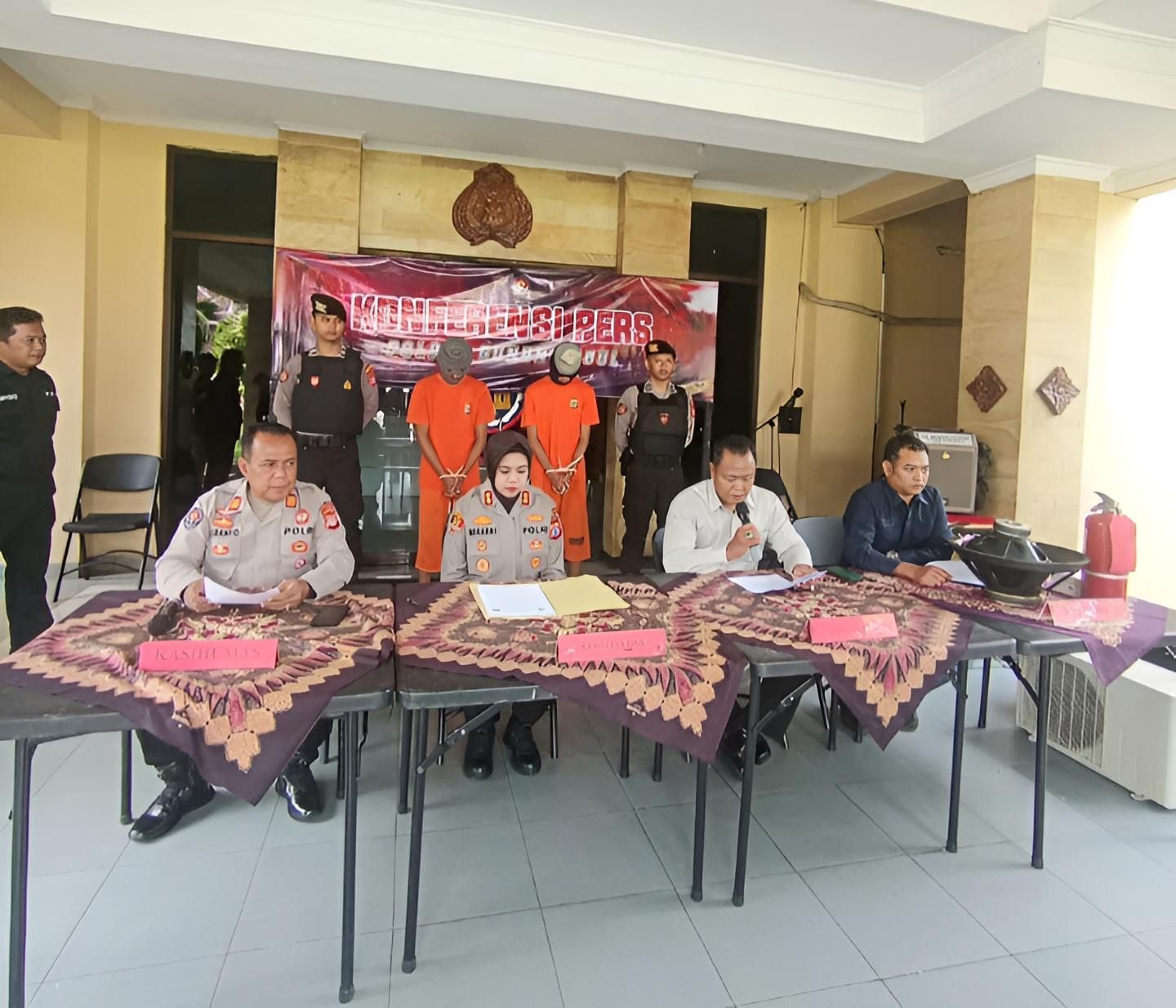 Pelaku Pencurian Alat Electronic Bekas Karaokean di Gunungkidul Berhasil Dibekuk Polisi