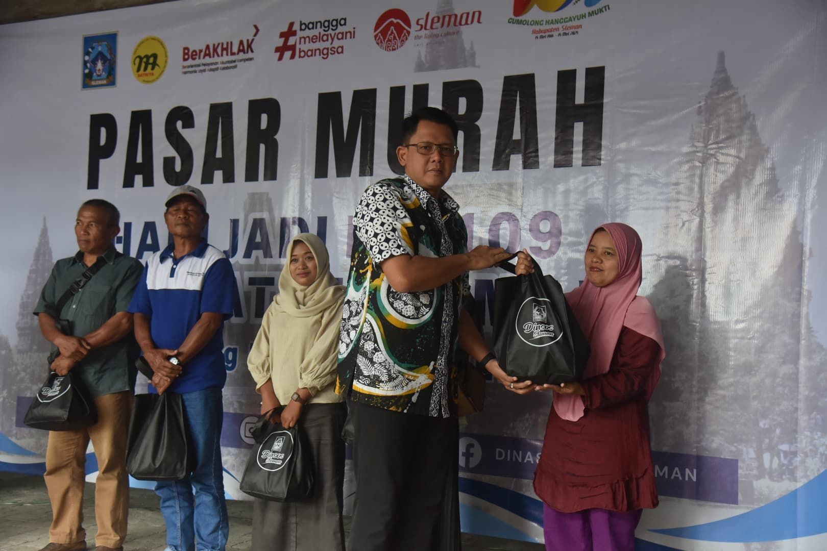 Rayakan Hari Jadi ke-109 Kabupaten Sleman, Pemkab Gelar Pasar Murah di Candibinangun