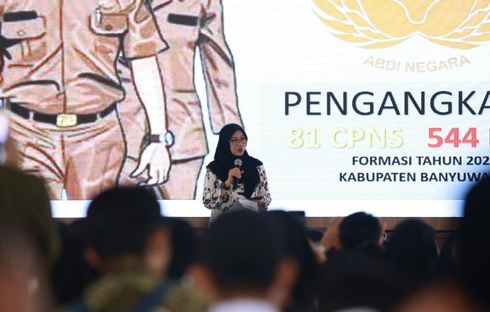 Serahkan 625 SK ASN, Bupati Banyuwangi: Aparatur Harus Adaptif dan Inovatif 