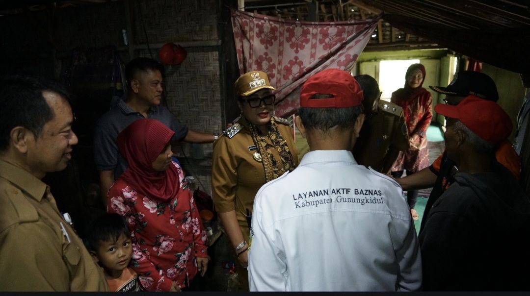 RUmah Ketua RT di Karangmojo Tak Layak Huni dan Nyaris Roboh, Bupati Gunungkidul Gercep Beri Bantuan