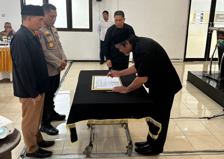 Sepakati 9 Poin, Perguruan Silat Banyuwangi Berkomitmen Jaga Stabilitas dan Keamanan