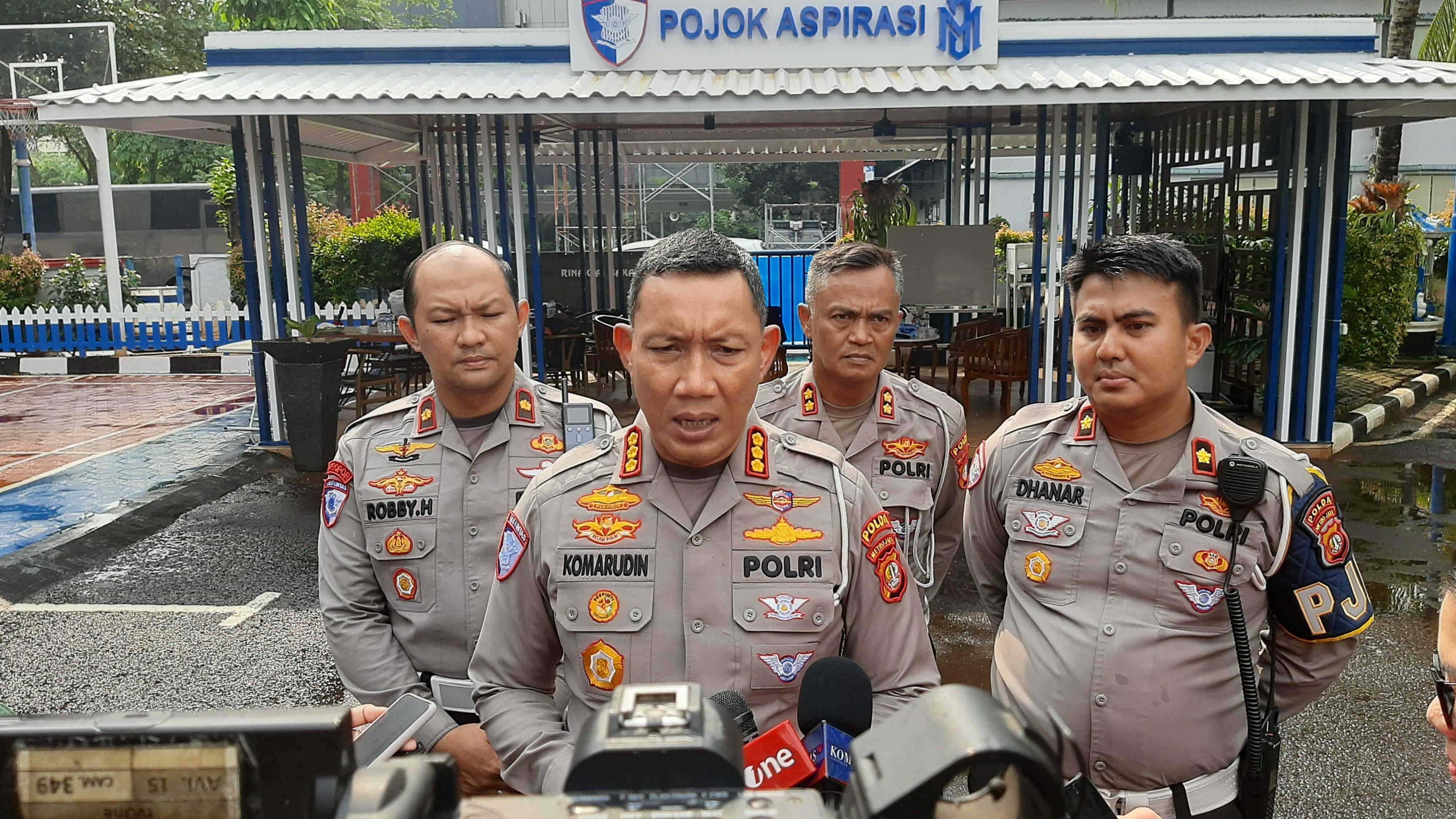 Polisi Bantah Kemacetan Parah Rabu Lalu di Jakarta Bukan Disebapkan Kunjungan Emanuel Macron