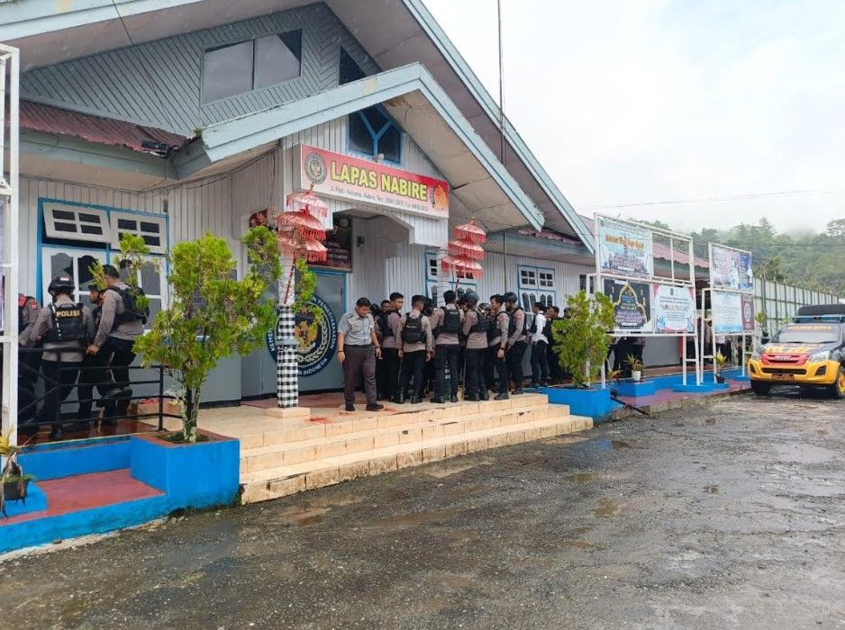 Waduh! 19 Napi di Nabire Papua Kabur, Sebagian Anggota KKB