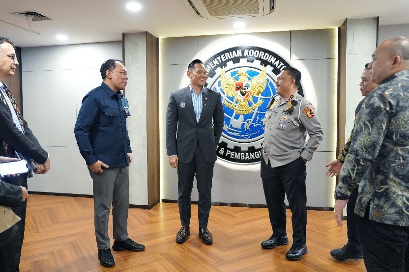 Korlantas Audiensi dengan Menko AHY: Perkuat Tindak Kendaraan Over Load dan Over Dimensi