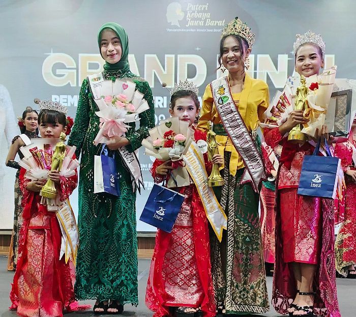 Bangga! Siswi Sekolah Dasar Asal Karawang Bakal Wakili Jawa Barat di Ajang Putri Kebaya Indonesia 2025