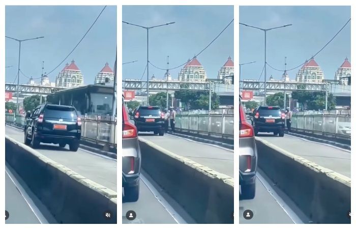 Viral Mobil Dinas Lewat Jalur Busway di Jakarta Sampai Buat Polantas Beri Hormat, Begini Penjalasan Polda Metro