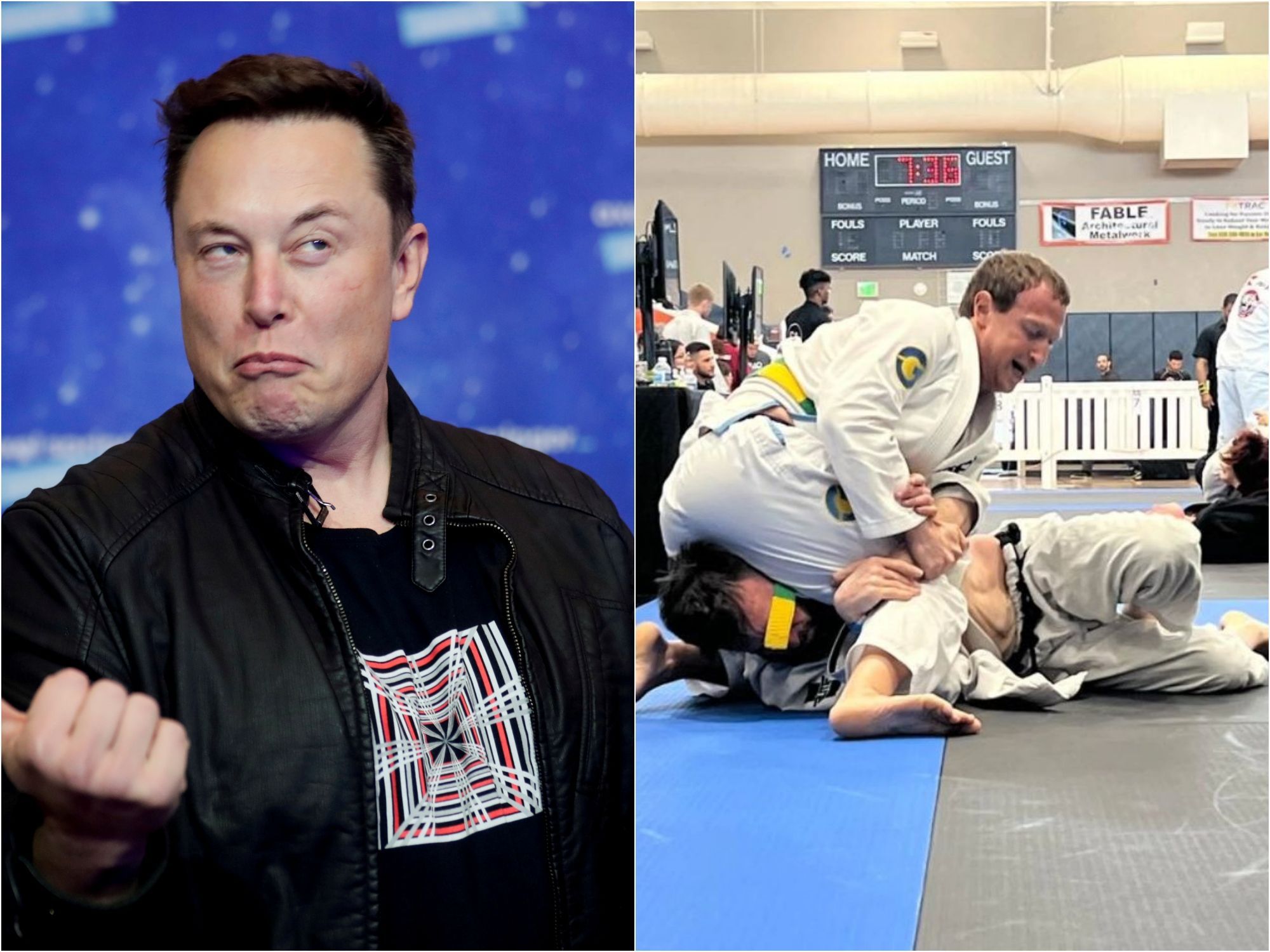 Jawab Tantangan Adu Jotos Elon Musk, Mark Zuckerberg: Share Loc Bro!