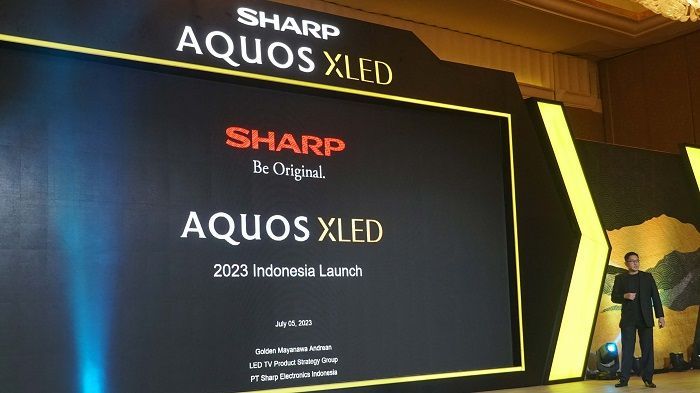 Sharp Rilis TV Premium AQUOS XLED Rp60 Juta, Ini Fitur Unggulannya